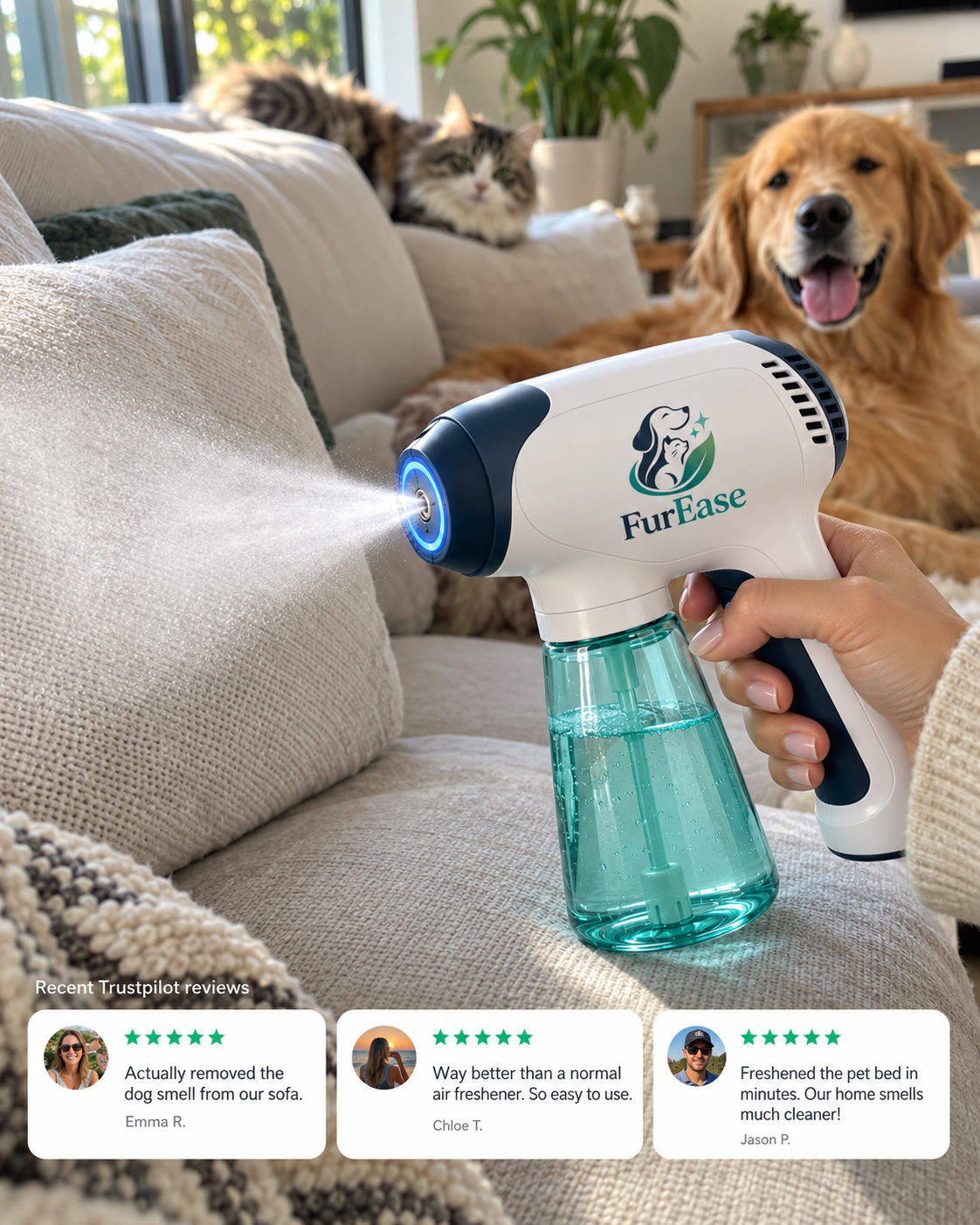 FurEase Pet Odor Gun™